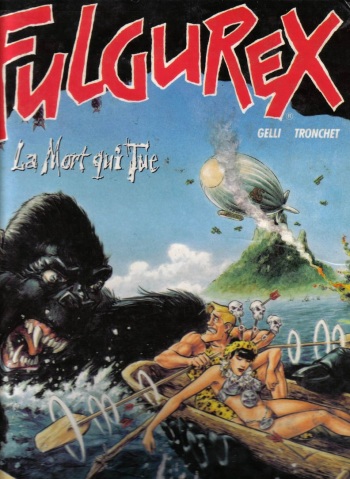 couverture du Bande Dessin&eacute;e [FRENCH] Fulgurex (King Kong and Tarzan parody)