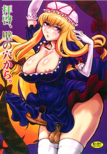 couverture du Manga (Futaket 6) [Kakumei Seifu Kouhoushitsu (Radiohead)] Haikei, Kabe no Ana kara. (Touhou Project) [French] [Leroux] [Incomplete]