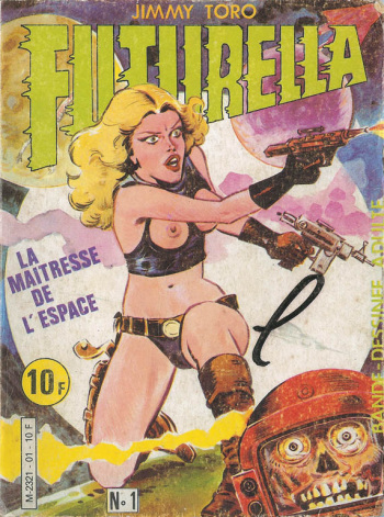 couverture du Bande Dessin&eacute;e Futurella 1 &ndash; La ma&icirc;tresse de l&rsquo;espace (FRA)