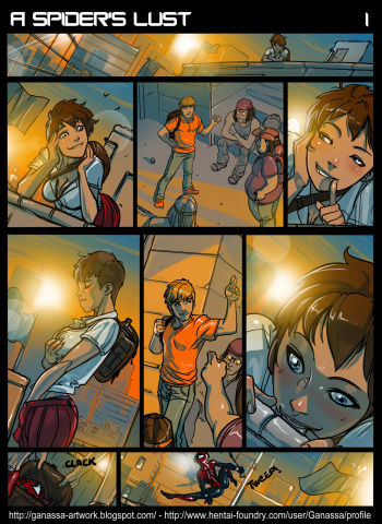 couverture du Bande Dessin&eacute;e [Ganassa (Alessandro Mazzetti)] A Spider&rsquo;s Lust (Spider-Man) [French]