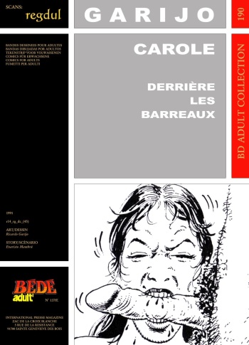couverture du Bande Dessin&eacute;e [Garijo] Carole 1 &ndash; Derri&egrave;re les barreaux [french]