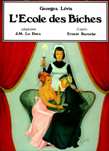 couverture du Bande Dessin&eacute;e [George Levis] L&rsquo;Ecole des Biches [French]