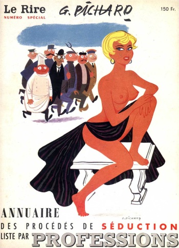 couverture du Bande Dessin&eacute;e [Georges Pichard] le rire &ndash; annuaire de proc&eacute;d&eacute;s de s&eacute;duction [French]
