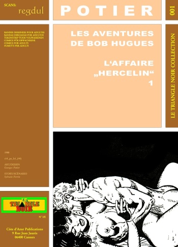 couverture du Bande Dessin&eacute;e [Georges Potier] (Les aventures de Bob Hugues) L&rsquo;affaire Hercelin #1 [French]