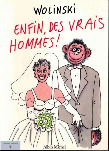 couverture du Bande Dessin&eacute;e [Georges Wolinski] Enfin Des Vrais Hommes [French]