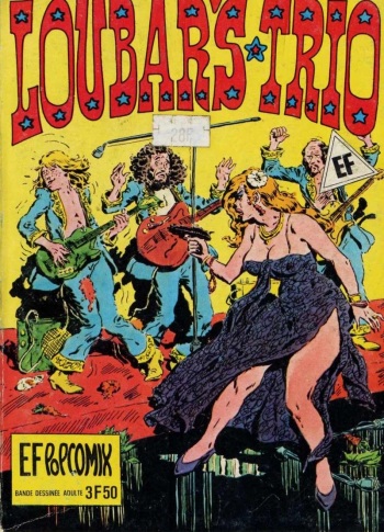 couverture du Bande Dessin&eacute;e [Geron Jacques](EF PopComix #030) Loubars Trio [French]