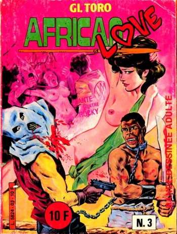 couverture du Bande Dessin&eacute;e [Gi.Toro] African Love n.3 &ndash; Kante contre Rocky [French]