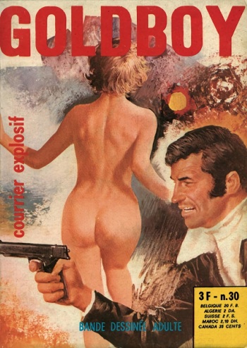 couverture du Bande Dessin&eacute;e GOLDBOY 030 &ndash; Courrier explosif [French]