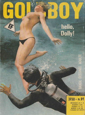 couverture du Bande Dessin&eacute;e GoldBoy 91 &ndash; Hello Dolly [French]