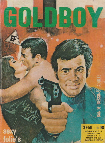 couverture du Bande Dessin&eacute;e GoldBoy 98 &ndash; Sexy folie&rsquo;s [French]