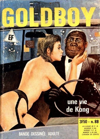 couverture du Bande Dessin&eacute;e Goldboy N&deg;88 &ndash; Une vie de Kong [French]