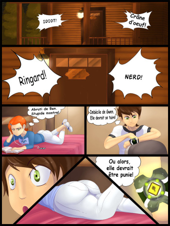 couverture du Bande Dessin&eacute;e Gwen vs Fourarms (Ongoing) [French]