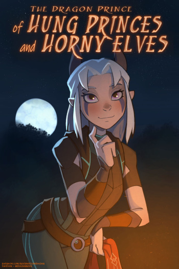couverture du Bande Dessin&eacute;e [Hagfish] Of Hung Princes and Horny Elves (The Dragon Prince) [French]