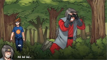 couverture du Bande Dessin&eacute;e Harem Heroes &ldquo;Village Ninja&rdquo; [French]