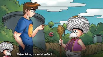 couverture du Bande Dessin&eacute;e Hentai heroes chapitre 4