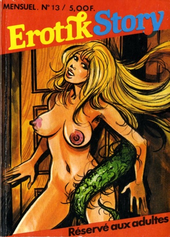 couverture du Bande Dessin&eacute;e [Hodges] Erotik Story #13 &ndash; L&rsquo;araign&eacute;e (Aline) + Jalousie (Jana) [French]