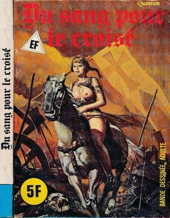 couverture du Bande Dessin&eacute;e Hors-S&eacute;rie Bleue A06 &ndash; Du sang pour le crois&eacute; [French]