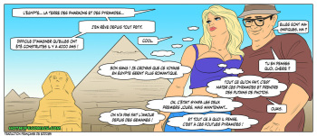 couverture du Bande Dessin&eacute;e [HotWifeComics] Erica Cuckoldhard Adventures &ndash; Egypt Trip [French][Edd085]