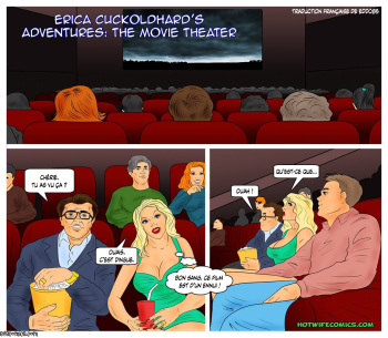 couverture du Bande Dessin&eacute;e [HotWifeComics] Erica Cuckoldhard Adventures &ndash; The Movie Theater [French][Edd085]