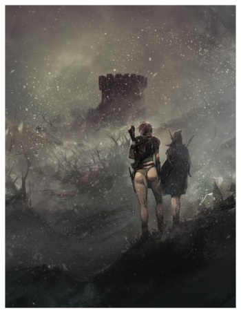couverture du Bande Dessin&eacute;e I Roved Out in Search of Truth and Love &ndash; Livre 4 Tome 07 &ndash; Le Rocher [Oasis-Scantrad] [French]