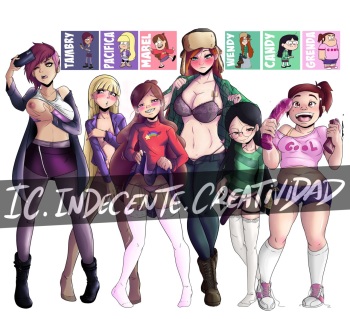 couverture du Manga [Ic_indecente_creatividad] the girls of Gravity Falls