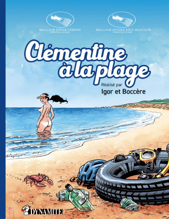 couverture du Bande Dessin&eacute;e [Igor & Bocc&egrave;re] Cl&eacute;mentine &agrave; la plage [French]