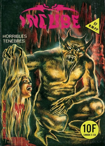 couverture du Bande Dessin&eacute;e Incube 57 &ndash; Horribles t&eacute;n&egrave;bres [French] [Leefirkins]
