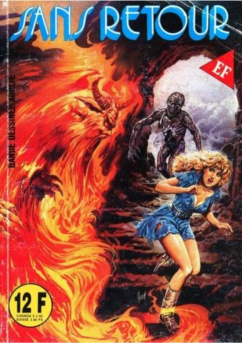 couverture du Bande Dessin&eacute;e Incube 89 &ndash; Sans Retour (1991) [French]