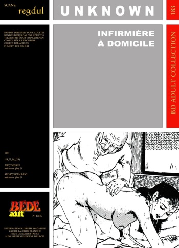 couverture du Bande Dessin&eacute;e Infirmi&egrave;re &agrave; domicile