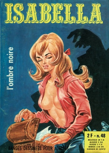 couverture du Bande Dessin&eacute;e Isabella 048 &ndash; L&rsquo;ombre noire [French]