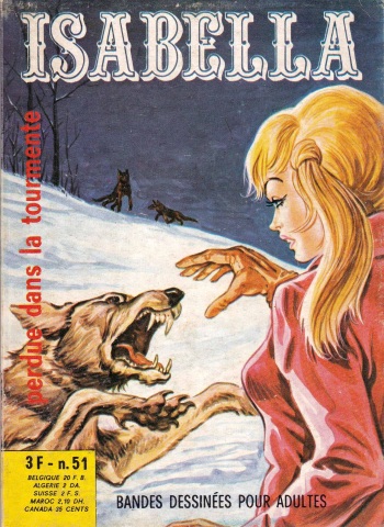 couverture du Bande Dessin&eacute;e Isabella 051 &ndash; Perdue dans la tourmente [French]
