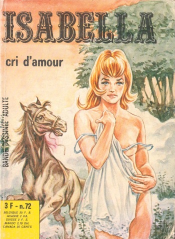couverture du Bande Dessin&eacute;e Isabella 072 &ndash; Cri d&rsquo;amour [French]