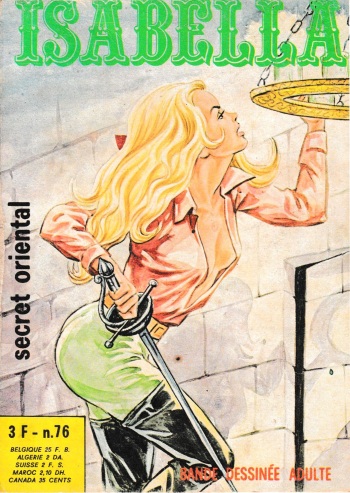 couverture du Bande Dessin&eacute;e Isabella 076 &ndash; Secret oriental [French]