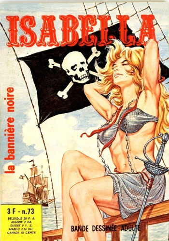 couverture du Bande Dessin&eacute;e Isaebella 073 &ndash; La bani&egrave;re noire [French]