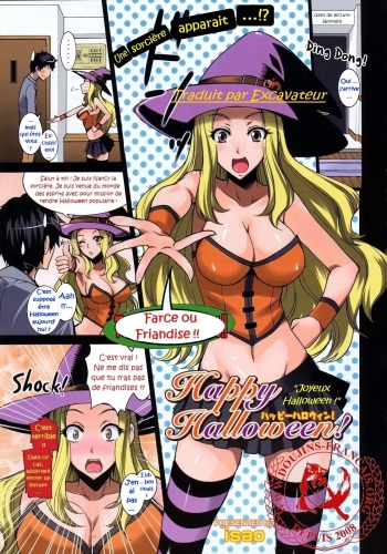 couverture du Manga [isao] Happy Halloween! (COMIC 0EX 2008-11) [French] [Excavateur] [Decensored]