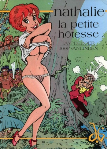 couverture du Bande Dessin&eacute;e [Jaap De Boer, Joop Van Linden] Nathalie la petite h&ocirc;tesse [French]