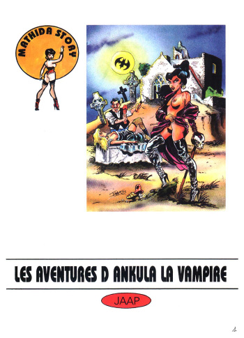 couverture du Bande Dessin&eacute;e [Jaap De Boer] Les aventures d&rsquo;Ankula la vampire [French]