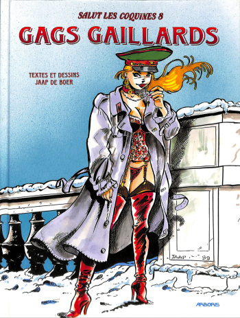 couverture du Bande Dessin&eacute;e [Jaap De Boer](Salut les coquines #8) Gags gaillards [French]