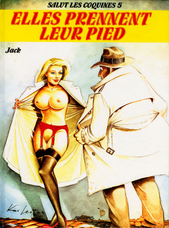 couverture du Bande Dessin&eacute;e [Jack] Salut les coquines &ndash; Volume 5 &ndash; Elles prennent leur pied [French]