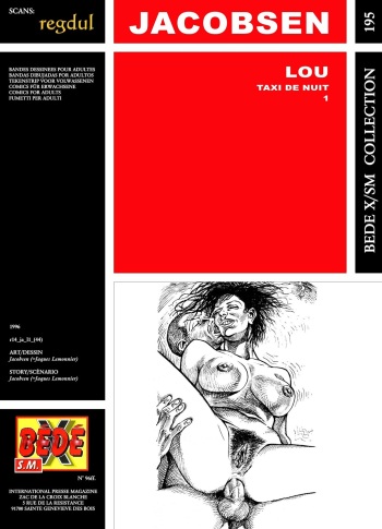 couverture du Bande Dessin&eacute;e [Jacobsen] Lou : taxi de nuit 1 [French]