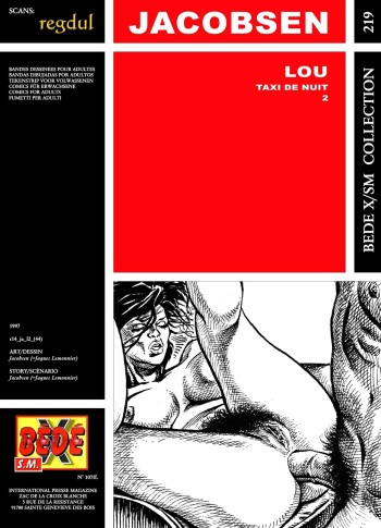 couverture du Bande Dessin&eacute;e [Jacobsen] Lou : taxi de nuit 2 [French]