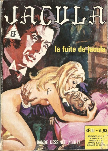 couverture du Bande Dessin&eacute;e (Jacula 093) La fuite de Jacula [French]