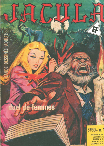 couverture du Bande Dessin&eacute;e Jacula 108 &ndash; Duel de femmes [French]