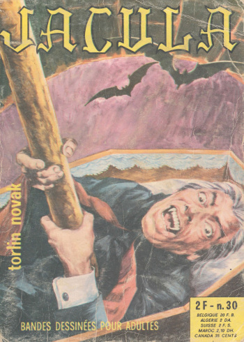 couverture du Bande Dessin&eacute;e Jacula T030 &ndash; Torlin Novak [French]