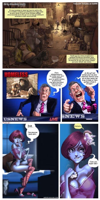 couverture du Bande Dessin&eacute;e [Jaguar] Dirty Homeless Need [French][Edd085]