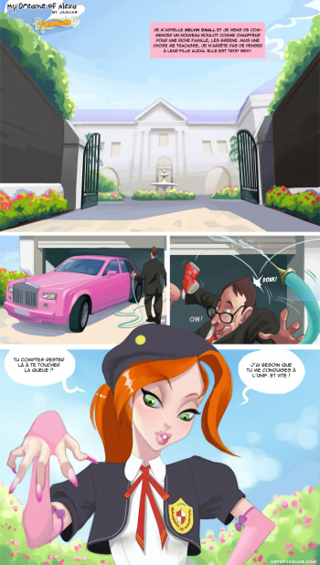 couverture du Bande Dessin&eacute;e [Jaguar] Rich Bitch 1 &ndash; My Dreams of Alexa [French]