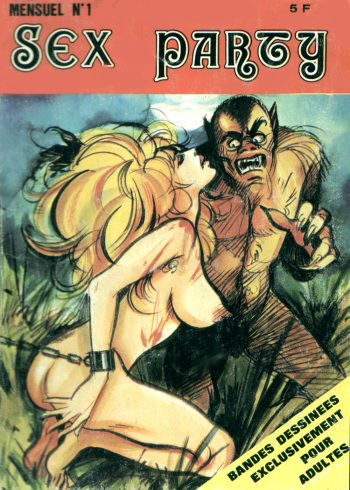 couverture du Bande Dessin&eacute;e [James Hodges] Sex Party N&deg;1 &ndash; La cha&icirc;ne [French]
