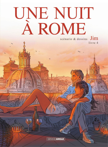 couverture du Bande Dessin&eacute;e [Jim] Une Nuit &agrave; Rome &ndash; T04 [French]