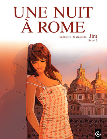couverture du Bande Dessin&eacute;e [Jim] Une nuit &agrave; Rome &ndash; Tome 2 [French]