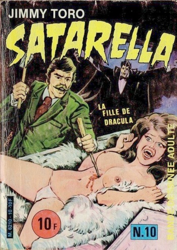 couverture du Bande Dessin&eacute;e [Jimmy Toro](Satarella #10) La Fille de Dracula[French]